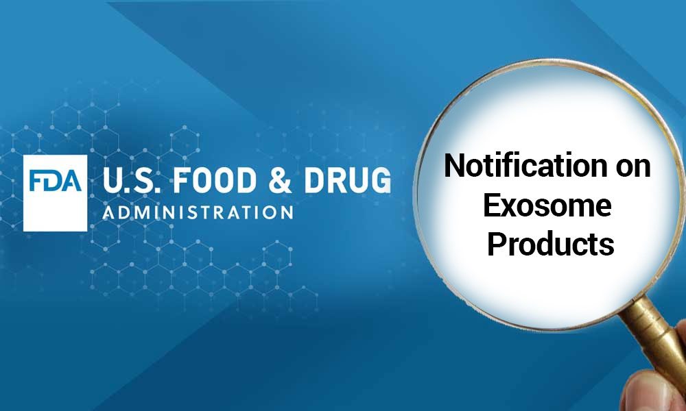 Public Safety Notification on Exosome Products