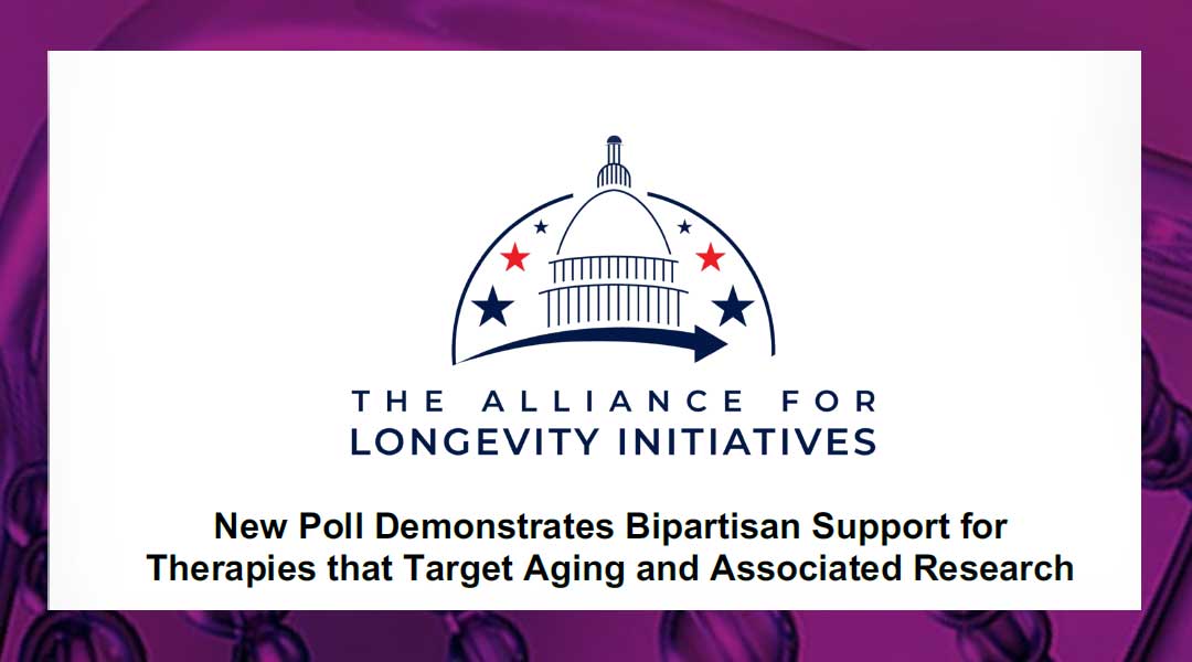 New Poll Demonstrates Bipartisan Support for Therapies that Target Aging and Associated Research